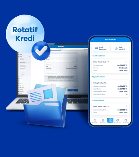 Tüzel İşlemlerinizde Dijital Çözümlerle Tanışın: Dijital Rotatif Kredi!