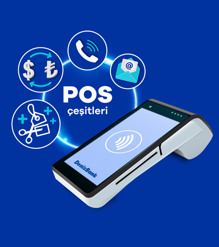 İşinize En Uygun POS Çeşitleri Deniz’de!