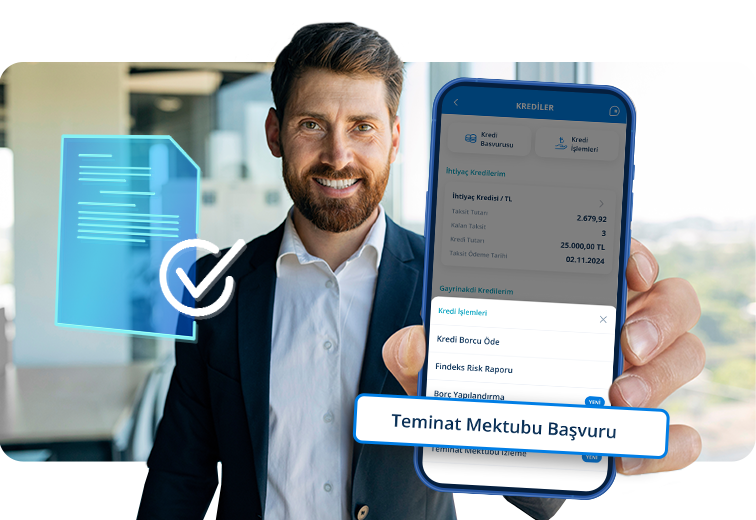 Teminat Mektubu MobilDeniz'de!