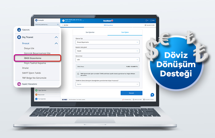  İBKB (İhracat Bedeli Kabul Belgesi)